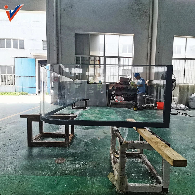Leyu High Quality Eco-Friendly CE Certified Transparent Curve Acrylic Sheets for Aquariums