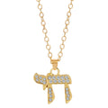 Star of David Chai Symbol Necklace  Judaism Hexagram Pendant Kabbalah Protection Amulet Jewelry