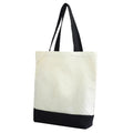Custom Logo Women's Eco-friendly Cotton Canvas Tote Bag with Color Printing Reusable and Customized Size