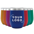 12oz Double Wall Coffee Mug Stainless Steel Travel Mugs Egg Shape 304 Stainless Steel Water Cup