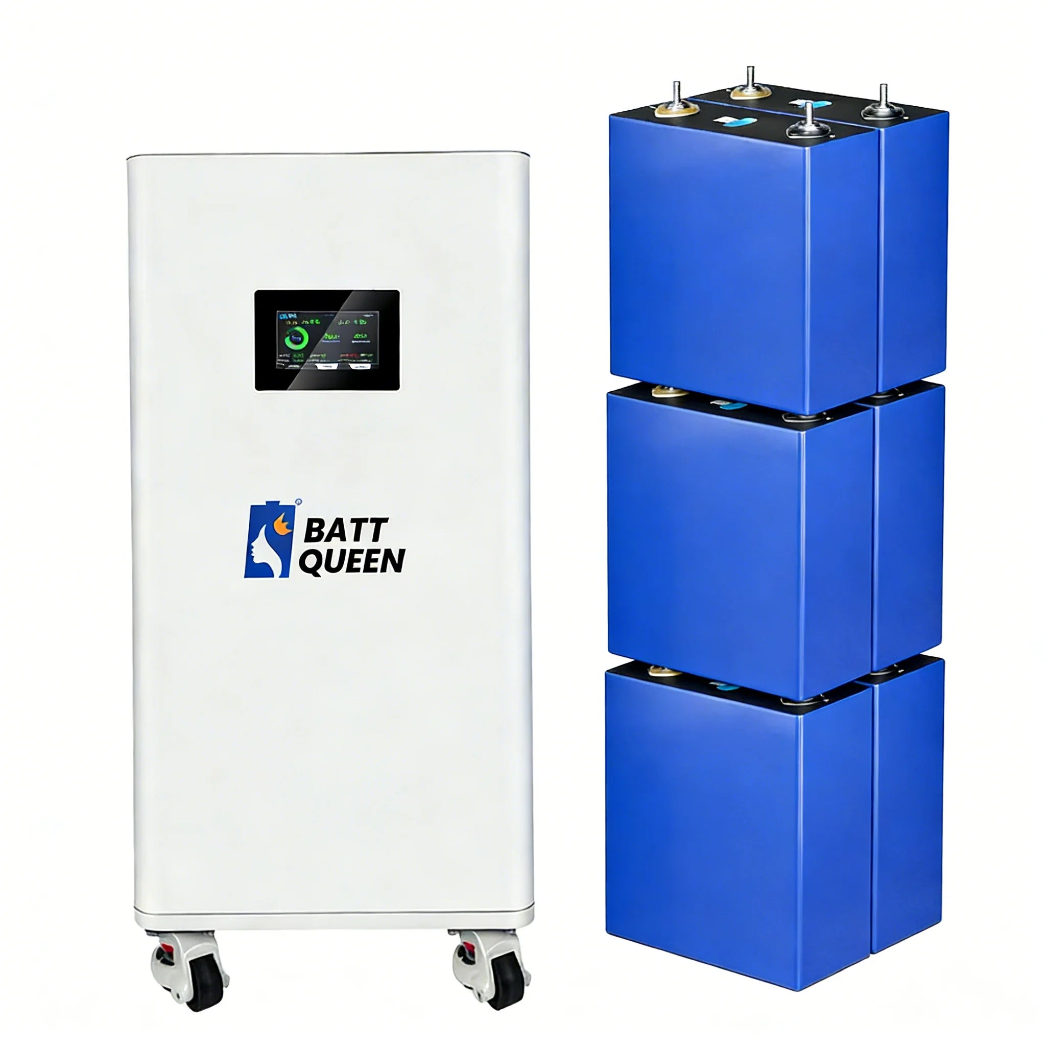 EU Stock Solar Energy JK V19 BMS 14.3kwh 51.2V 16S LF280 Prismatic Lithium Ion Battery 51.2V Kit and 16 Pieces EVE 280Ah Cells