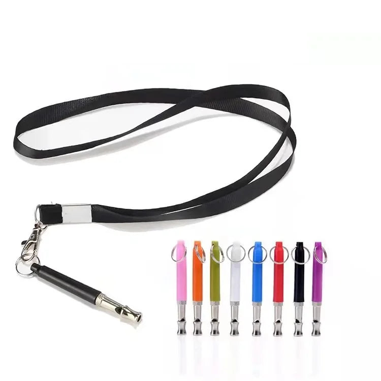 Dog Training Whistle Dog Flute Adjustable Dog Flute Black Penholder Pet Training Supplies