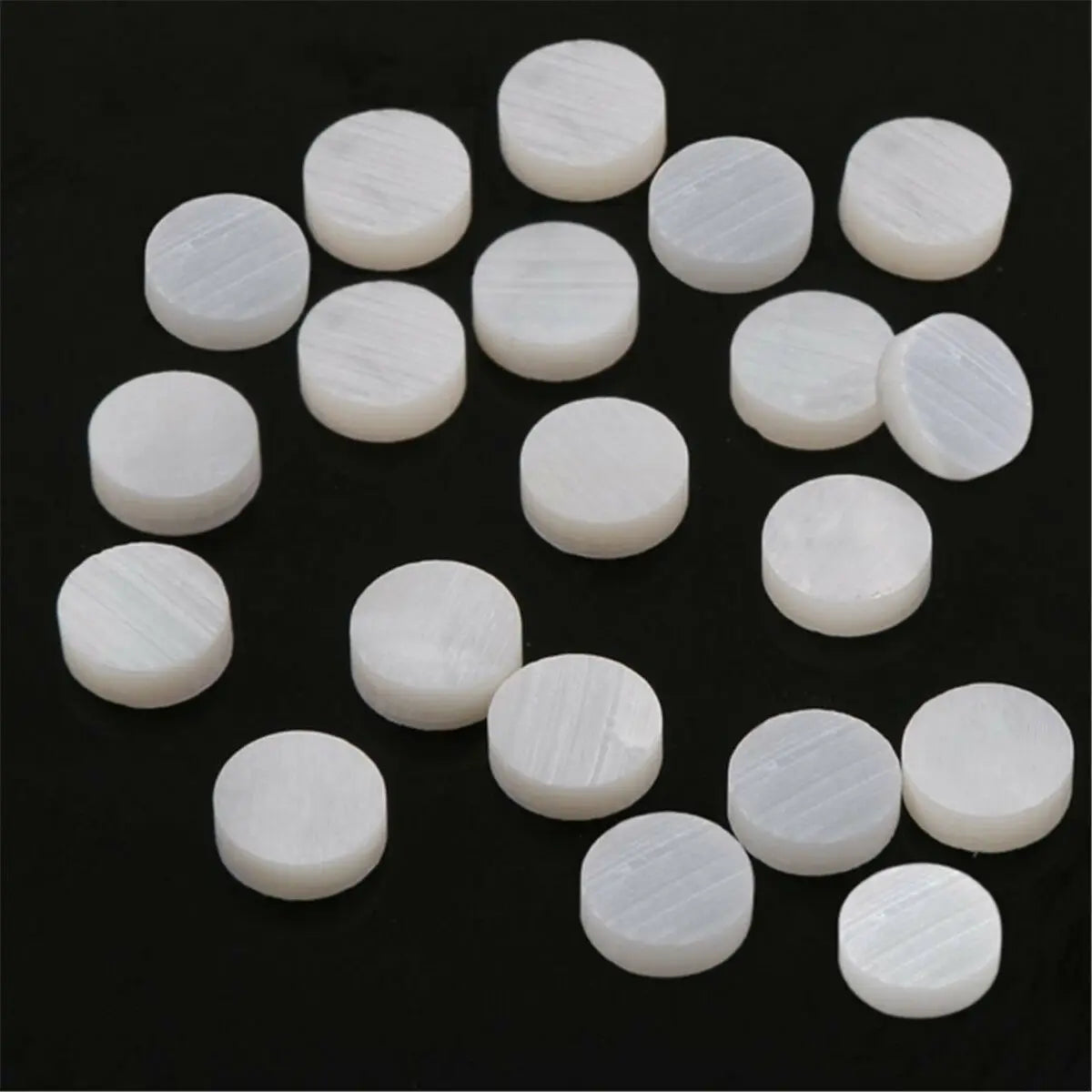 10pcs 4/5/6mm Mother of Pearl Fret Circular Marker Inlay Dots Decoration for Guitar Neck Fingerboard