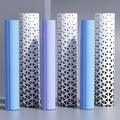 White Paper Yoga Mat Mailing Tube Cylinder Poster Paper Box Packaging Tube