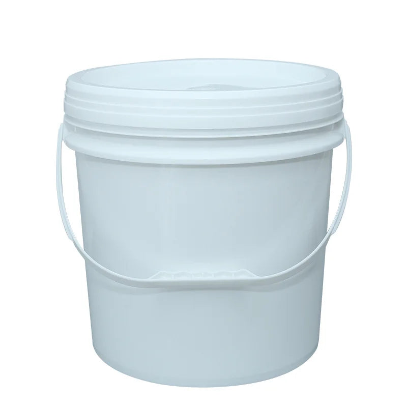 20 Liter Circular Plastic Bucket Food Grade Water Bucket Nozzle Cover Lubricating Oil Bucket Printing Customization Support