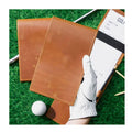 Golf Scorecard Holder Leather Hand Stitched Yardage Book Holder Golfers Gift Gift for Him
