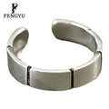Fine Vintage Plain Minimalist Rings for Women 925 Sterling Silver Fashion Adjustable Ring Men Designer Custom Jewelry