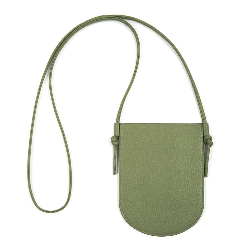 OEM & ODM Lady Fashion Casual Genuine Leather Crossbody Shoulder Bag Women Thread Portable Mobile Phone Bags with Single Strap