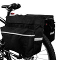Hot Sale Heavy Duty Large Capacity Bicycle Bag for Mountain with Adjustable Hooks and Reflective Trim