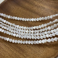 Creative Natural 4Mm 6Mm 8Mm 10Mm Shell Spacer Beaded Cute White Heart Loose Beads for DIY Jewelry Material Accessories
