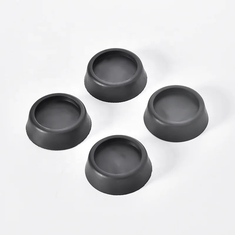 Anti Vibration Washing Machine Non slip Feet Supports for the Legs of the Washing Machine 4pcs White Anti Shock Pad