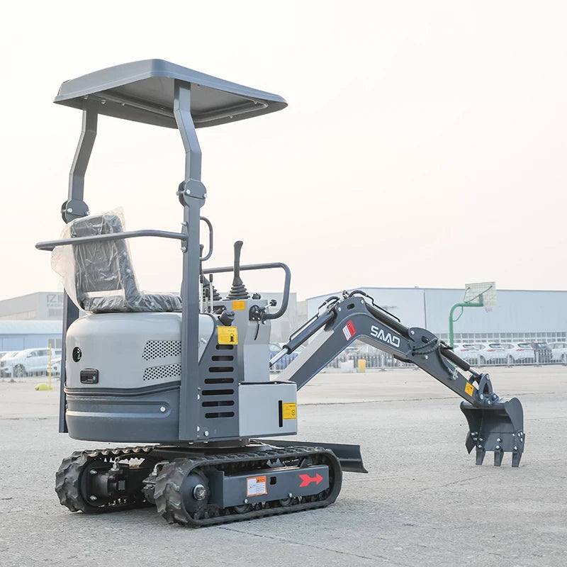Factory Direct Sales 1ton Mini Excavator New Type Garden Farm Digger 2ton Mini Excavator