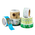 Custom Printed Logo Roll Plastic Vinyl PVC Water Juice Cosmetic Bottled Label Printing Stickers Logo Custom Vinyl Stickers