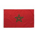 BOLISI 3x5 Ft 100% Polyester Double Stitching Flag Morocco 90x150cm Print Outdoor Flying Cheering Morocco Flag