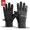 2023 New Touchscreen Warm Outdoor Winter Gloves Adjust Wrist Anti-Slip Shockproof Plam Pad Sports Gloves for Motorcycle Running
