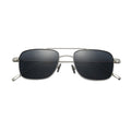 Retro UV400 Vintage New Men Retro Men's Shades Metal Frame Sunglasses Double Bridge Sun Glasses