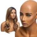 Fashion Wig Stand for Jewelry Display Heads Mannequin Lash Head Skin Female Bald Head on Sale