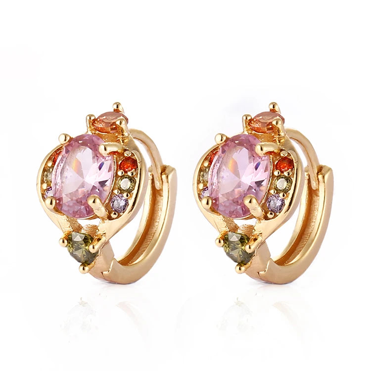 Wholesale 2016 Fashion Earring Designs New Model Earrings18k Gold Plated Earring for Womens Jewelry