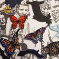Fashion 3" Butterfly Pattern Clothing Patch New Products Embroidery Patch Flags for Clothing