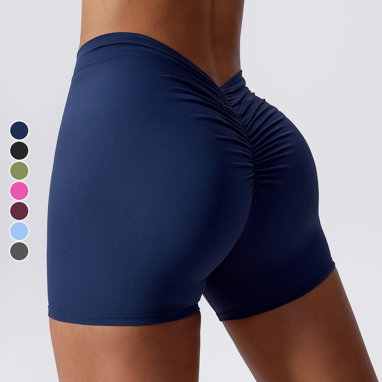 Women's Elastic Brushed Yoga Pants Hip Lifting Abdominal Compression Tight Fit Fitness Leggings for Running Sports Outerwear