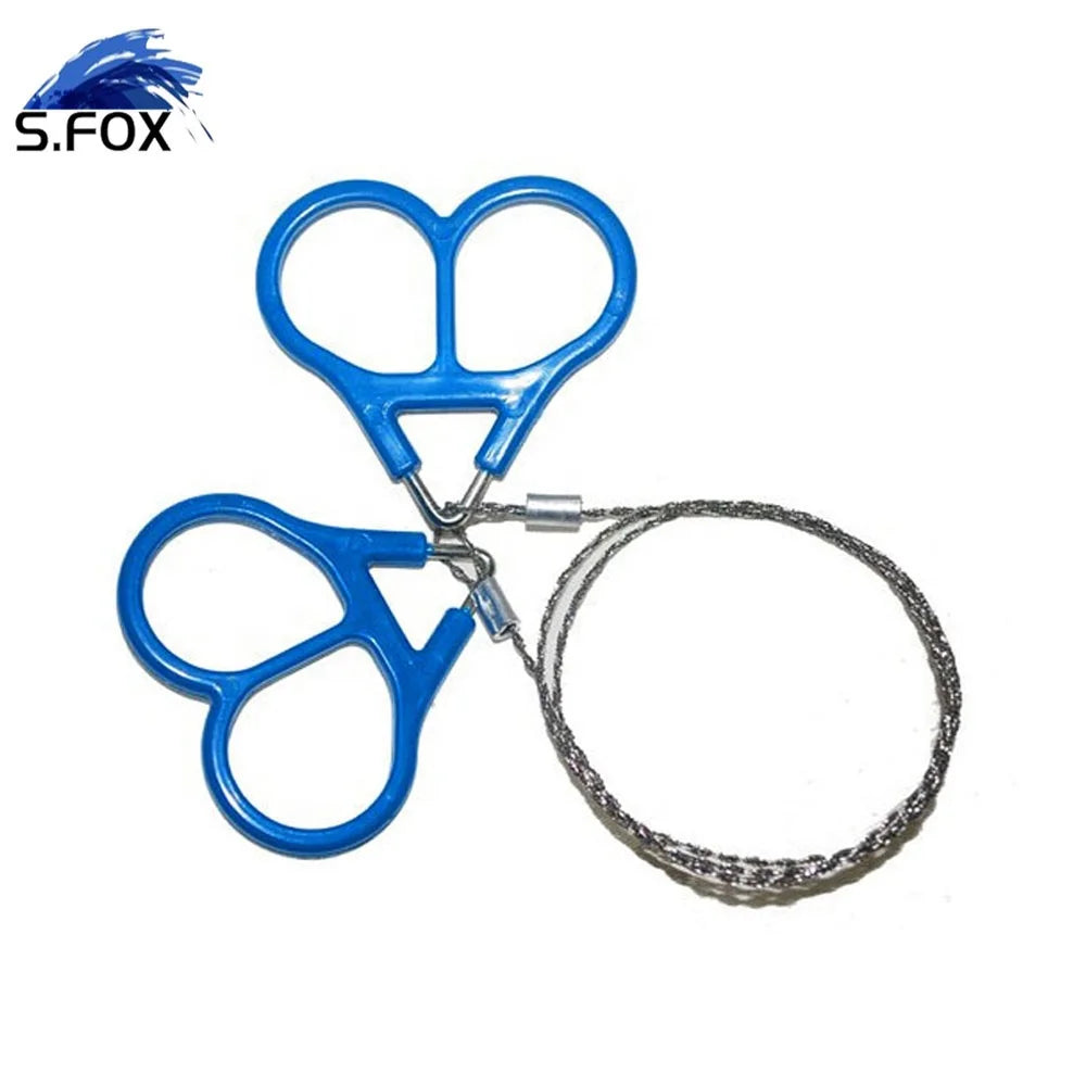Outdoor Camping Stainless Steel Emergency Survival Gear Simple Design Steel Portable Wire Saw