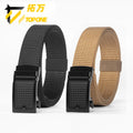 Hot Selling Men's Casual Business & Leisure Nylon Ratchet Belt Custom Logo Adjustable for Golf Outdoor Activities New Wholesale