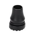 3/4 Inch Non-Slip Black Rubber Replacement Cane Tip for Standard Walking Stick Folding Cane Crutch Accessory Furniture Pads