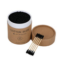 Q Tips Qtips Cotton Swabs Big Long Organic Pointed Tip Paper Stick Thin Cleaning Ear Cotton Bud 100/Box Adult Children Make-up