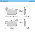 Moto Master Gas Gas EC 300 10-20 Rear GP Springs Durable and Essential for Your Motorbike