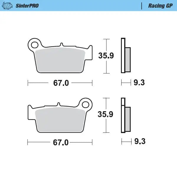 Moto Master Gas Gas EC 300 10-20 Rear GP Springs Durable and Essential for Your Motorbike