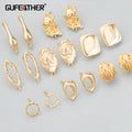 MD59   6pcs/lot Jewelry Accessories18k Gold Rhodium Platedcopperhand Madecharmsdiy Earringsmaking Findings