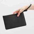 Custom Genuine Leather Clutch Bag Handbag Fashion Design Women Leather Clutch Wallet with Soft Handle