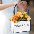 Eco-Friendly Flower Bouquet Packaging Kits - Custom Gift Bags for Christmas Eve Special Events