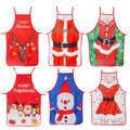Wholesale Cute Print Sleeveless Apron Digital Printing Xmas Gift Baking Christmas Apron