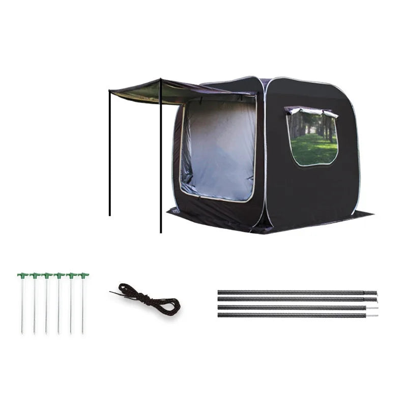 Off Road Parts and Accessories Travel  Suv Rear Back Tent Self-Driving Car Anti-Mosquito Sunshade Automatic Car Tailgate Tent