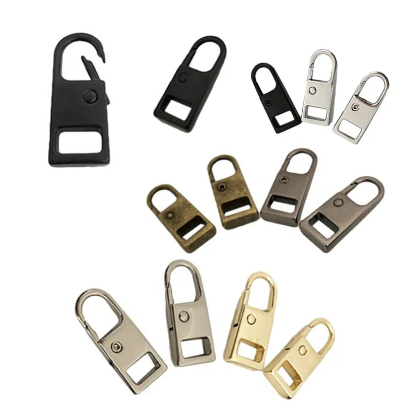 WYSE Universal Removable Zipper Puller Repair Kit Instant Repair Replacement Zipper Sliding Teeth Rescue