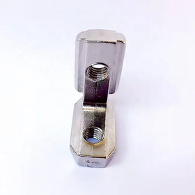10 mm T Slot Aluminum Extrusion Profile L Shaped Interior Corner Connector Bracket for Hidden Joint Interior Bracket Brackets