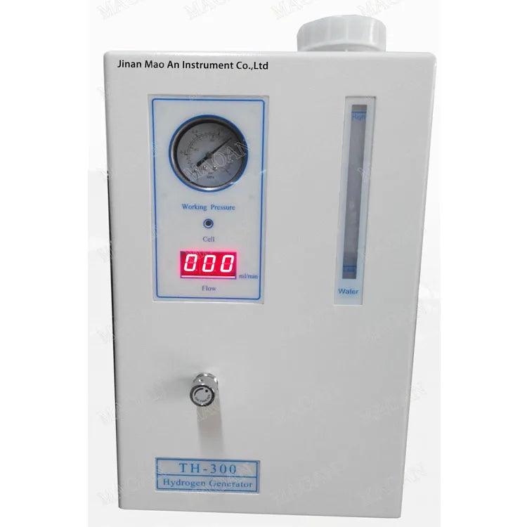 MAOAN TH-300 Pure Hydrogen Generator SPE/PEM Technology 99.999% Purity CE Certified 220/110V 0-300ml/min Rate for Lab Use