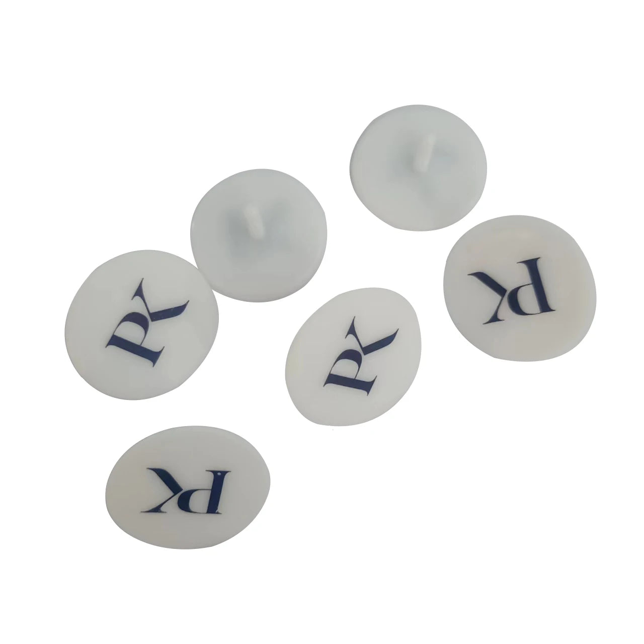 Wholesale OEM Logo White round Shaped Plastic Golf Tee Marker Play Tools for Golfers