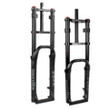 20 Inch 26 Inch 20x4.0 MTB DH Air Suspension Beach Snow Bike Electric Fat Bike Fork 135mm Double Shoulder Fat Bike Forks