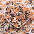 XINZE Brand 1KG Mixed Polymer Clay Slice Sprinkles Pumpkin Coffee Cup Mints Figurine Ice Beads Slime Shaker Filling Non-Toxic