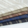 #8510 New Design 2024 Ready to Ship Yarn-Dyed Gingham Jersey Linen Fabric Eco-Friendly for Clothing Shirt Sofa