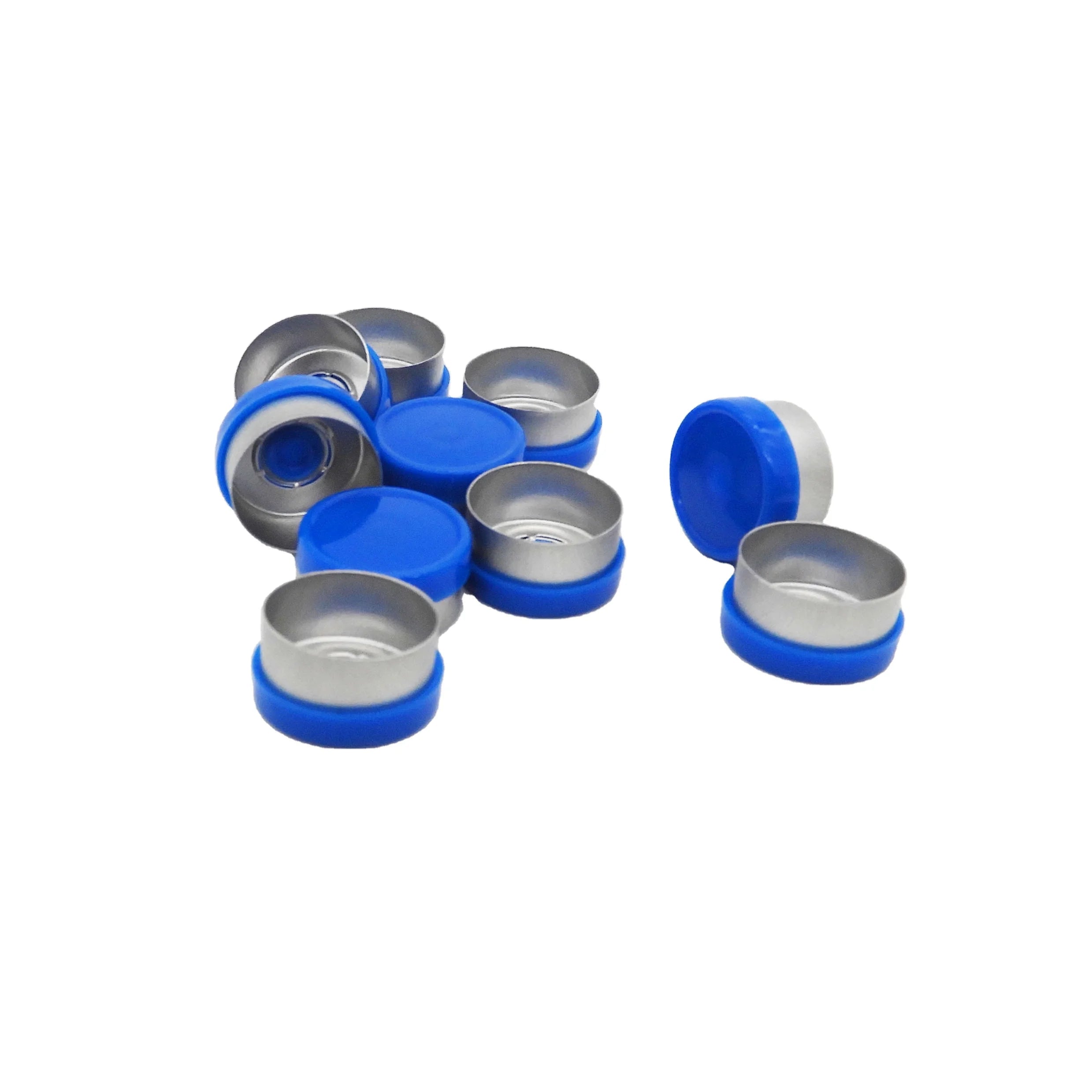 13mm 20mm 32mm Aluminium Plastic Cap Flip Top Vial Caps for Injection Bottle