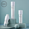 ROA 15ml 30ml 50ml 80ml 100ml Cosmetic Outer Packaging Rotary Airless Bottle Press Lotion Spray Airless Bottle