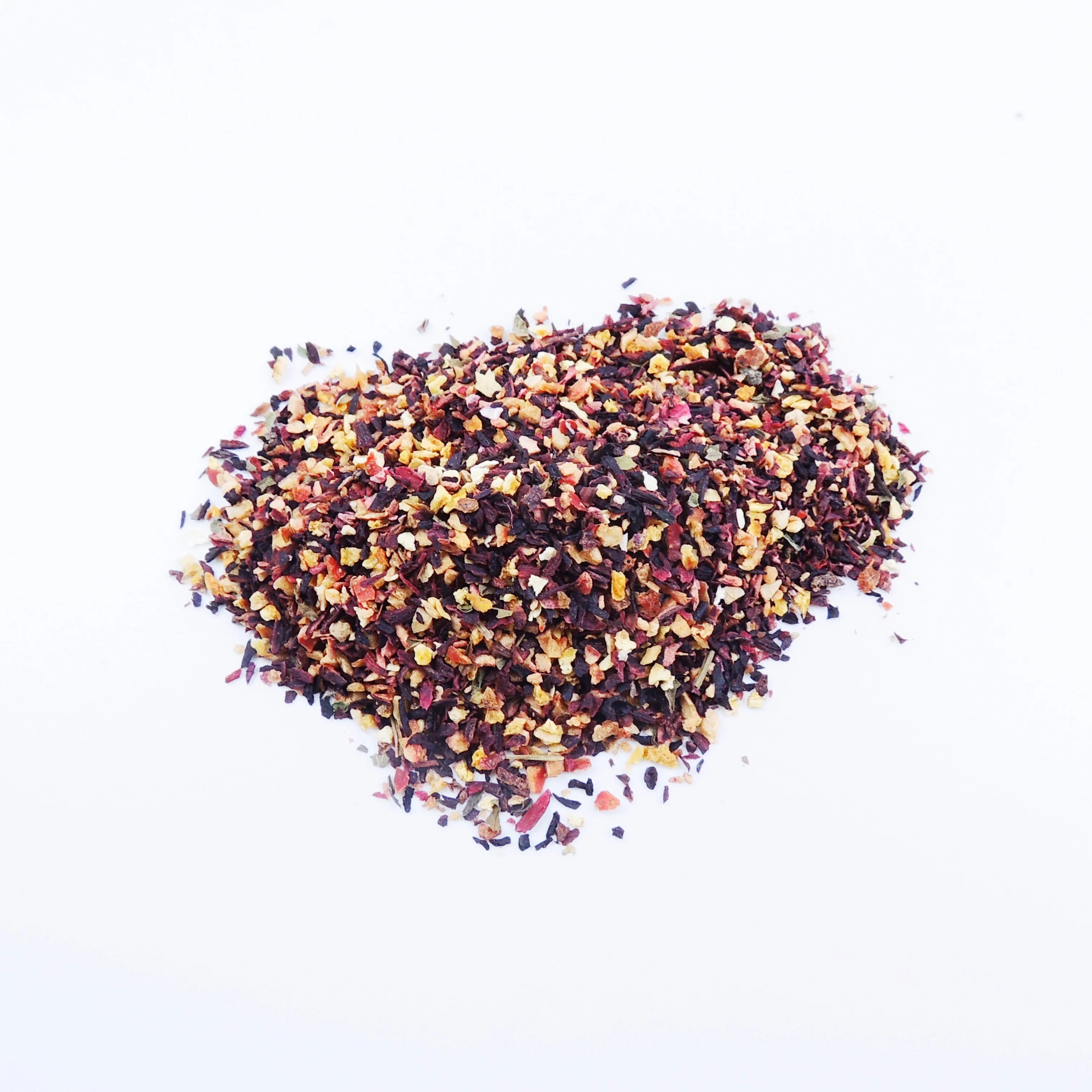 HXZ026 Wholesale Bulk Fine Cut Forest Strawberry Hawthorn Mint Strawberry European Flower Fruit Tea