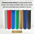 Angelacrox Hot Sale Low Moq 1 Roll Black Microfiber Tatami Fabric Embroidery Fabric for Clothes Patches