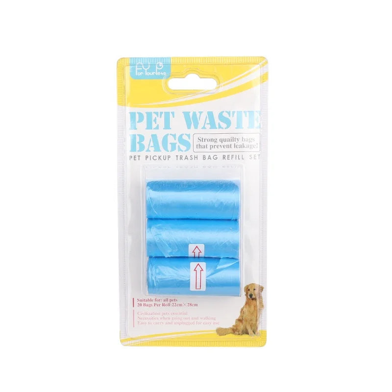 Factory Wholesale Custom Plastic 3 In 1 Dog Pet Poop Bag