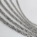 Stainless Steel U-shaped Chain Stainless Necklace Imperial Byzantine Link Bracelet Bag Luggage and Hanging Wholesale
