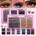 Wholesale Private Label 6-25mm Individual Handmade Natural Long Eyelash Extensions Soft Korean PBT Lashes 0.03/0.05/0.07mm Trays