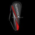 SunRock Premium Lightweight Cotton Fabric Badminton Racket Daypack Carrying Bag 2L Capacity Customizable for All Ages Protective
